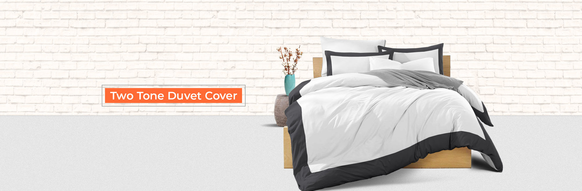 Two Tone Duvet Cover