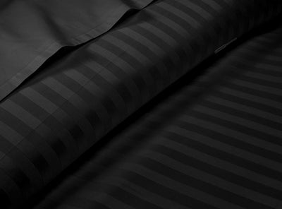 Black Stripe Bed in a Bag Set