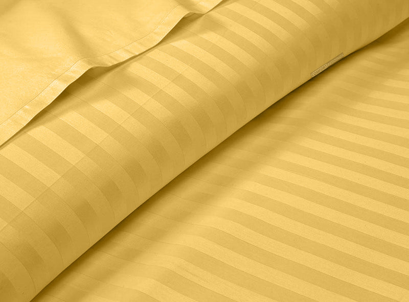 Golden Stripe Bedding in Bag