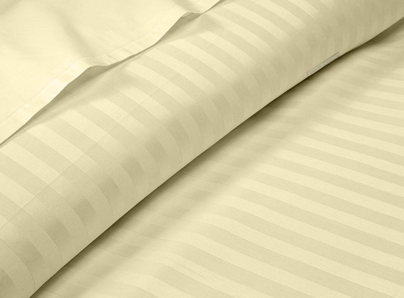 Ivory Stripe Bedding in a Bag