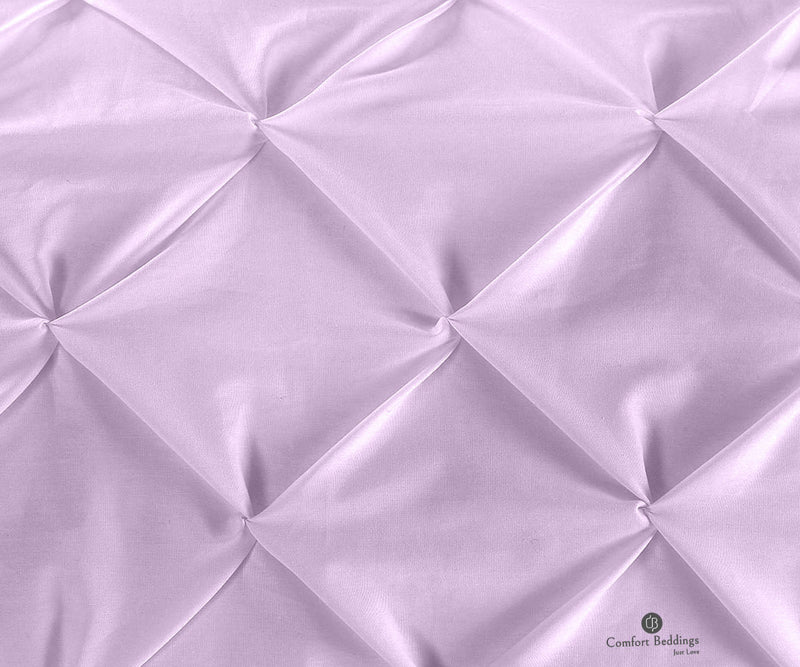 Lilac Dual Tone Half Pinch Duvet Cover