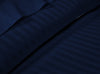 Navy Blue Stripe Bed in a Bag Set
