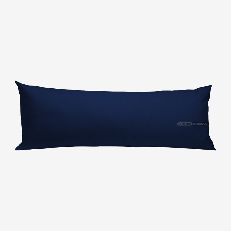 Navy Blue Body Pillow Case