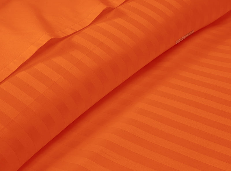Orange Stripe Bedding in a Bag 