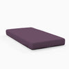 Plum Fitted Crib Sheet