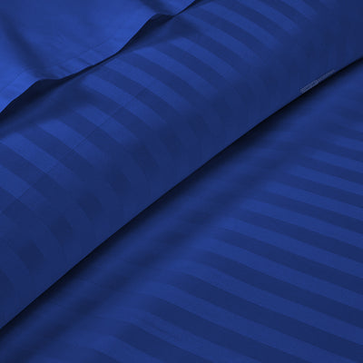 Royal Blue Stripe Duvet Covers