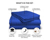 Royal Blue Stripe RV sheet