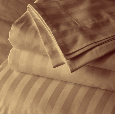 Taupe stripe body pillow cases