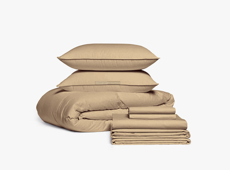 Taupe Bed in a Bag Set