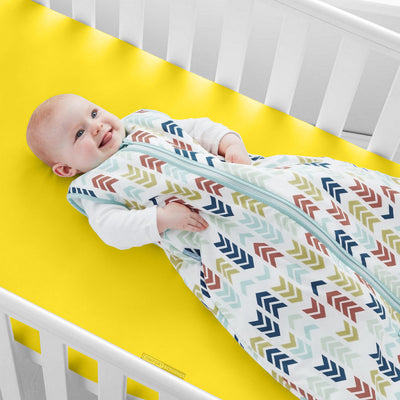 Yellow Crib Fitted Sheets