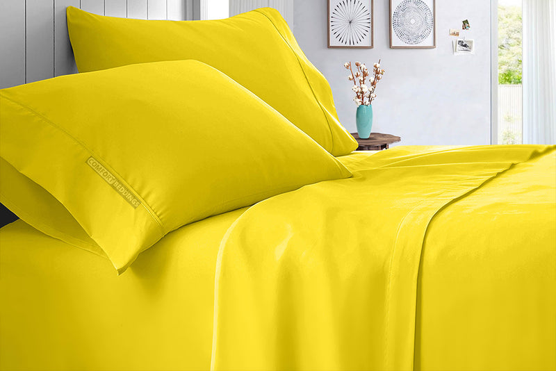 Yellow Bed Sheets