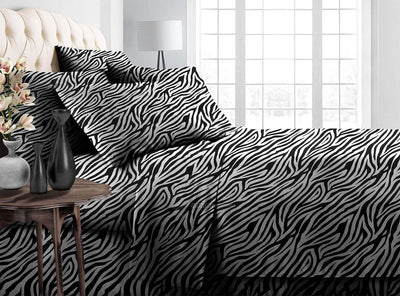 Zebra Print Bedding in a Bag