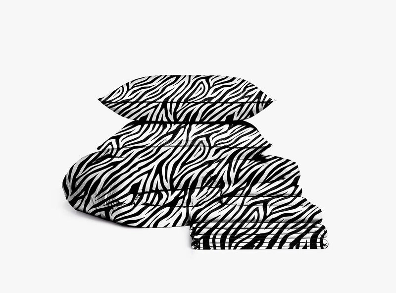 Zebra Print Bedding in a Bag