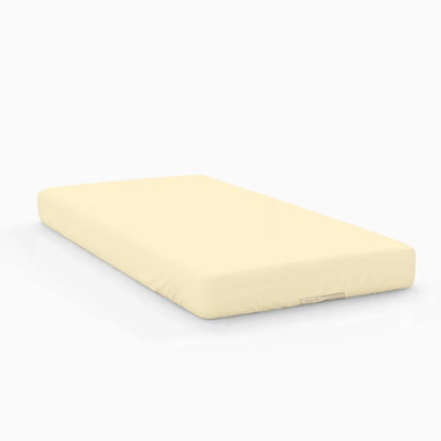 Ivory Fitted Crib Sheet
