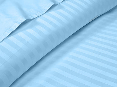 Light Blue Stripe Bed in a Bag