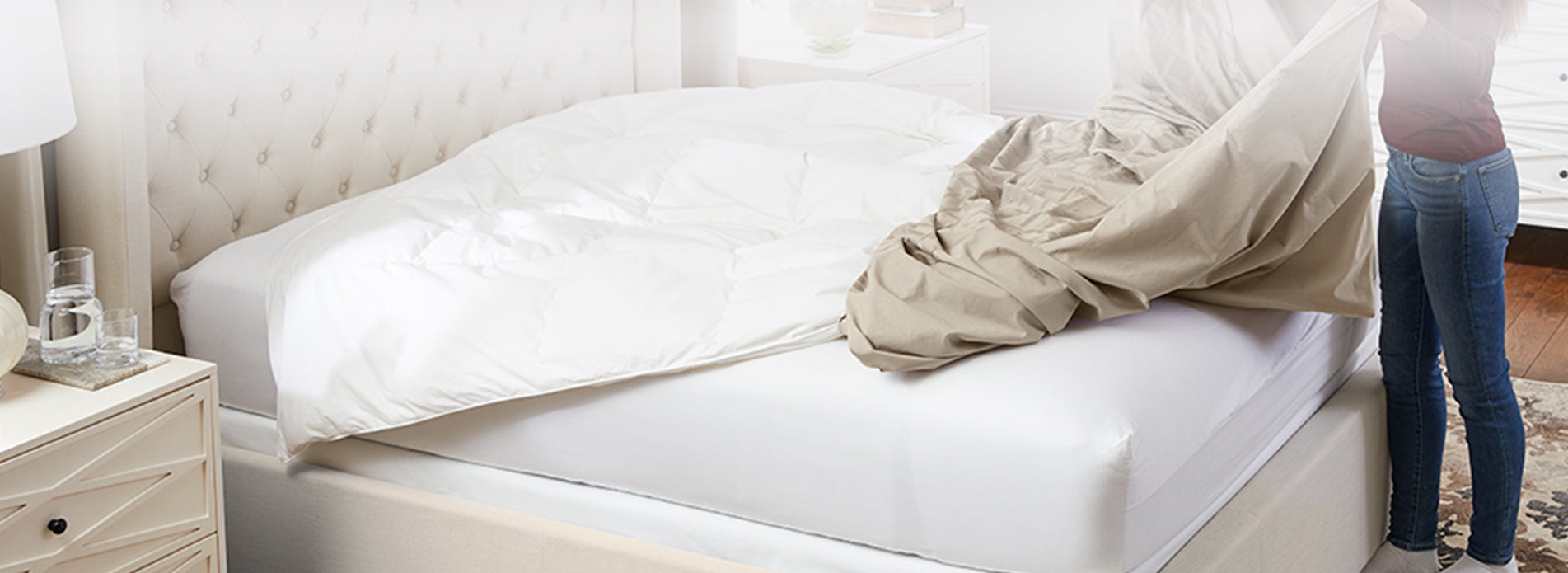 How to Put On a Duvet Cover on Easy