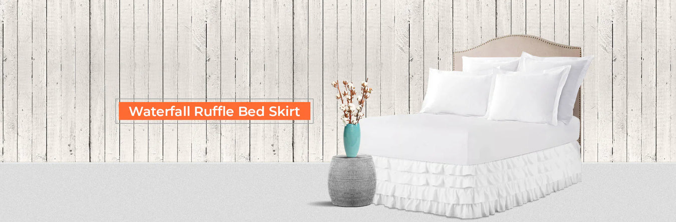 Waterfall Ruffled Bed Skirt