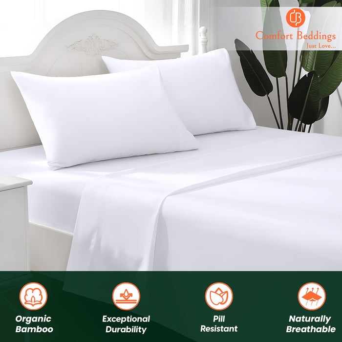 Luxury White Bamboo Sheets