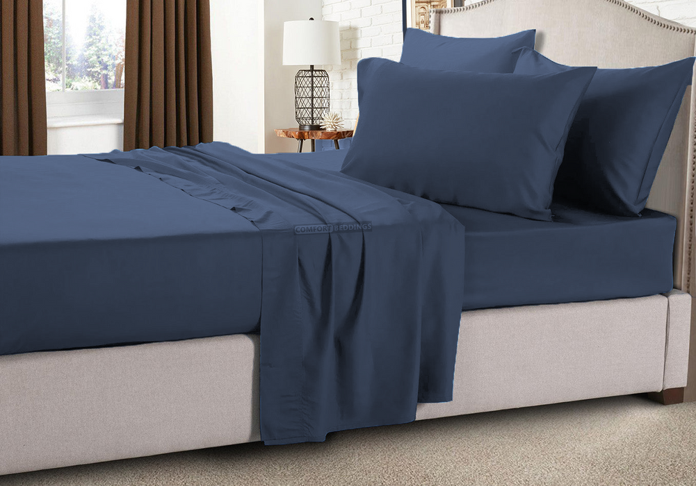 Luxury 1200 Thread Count Mediterranean Blue RV Sheet Set