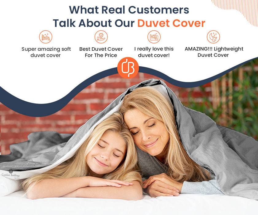 Luxury Turquoise Reversible Duvet Cover Set