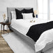 Black Bed Runner