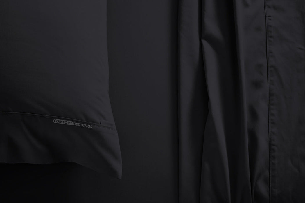 Black Flat Sheets Sets