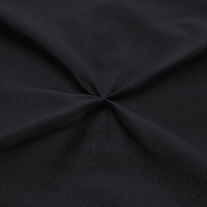 Luxury black pinch pillow cases