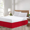 Luxury Blood Red Magic Bed Skirt