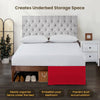 Luxury Blood Red Magic Bed Skirt