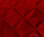 Blood Red Dual Tone Half Pinch Duvet Cover