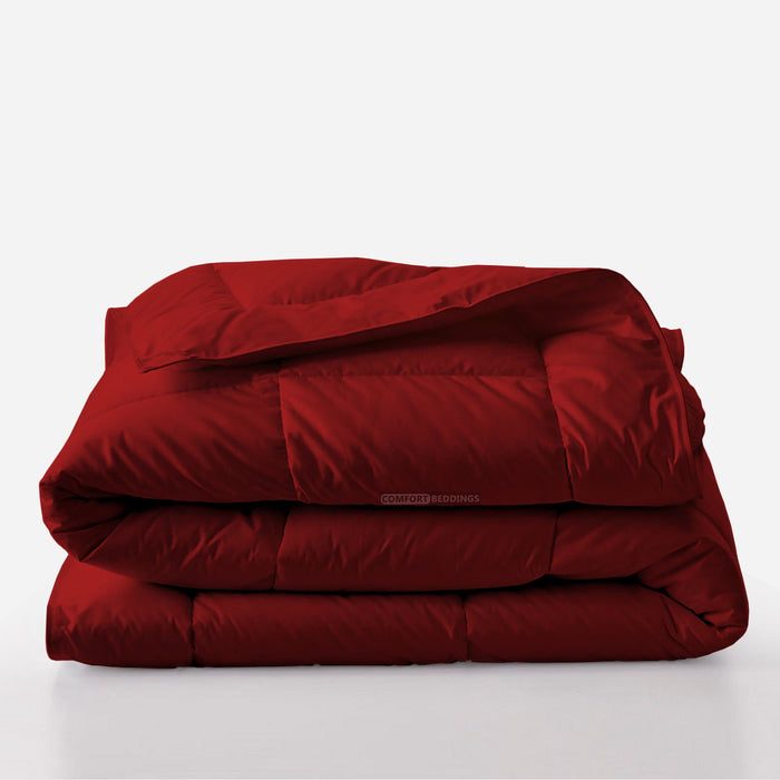 Top Quality Burgundy Comforter