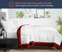 Burgundy Dual Tone Comforter