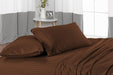 Chocolate Stripe Flat Sheets