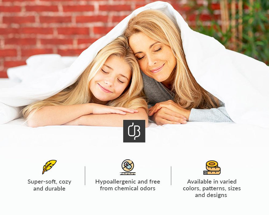 LUXURY MOSS STRIPE DUVET COVER SET