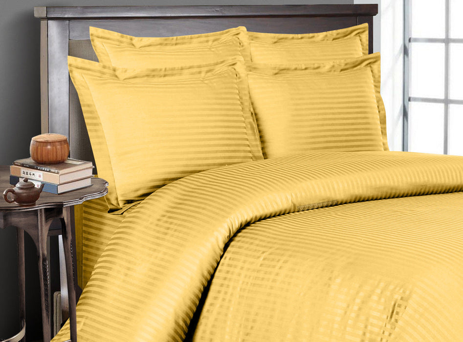 Golden Stripe Bedding in Bag