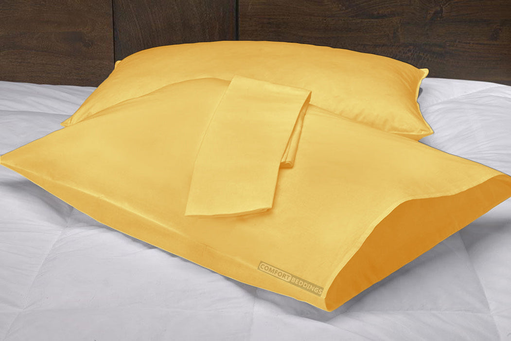 Golden Pillowcases Set