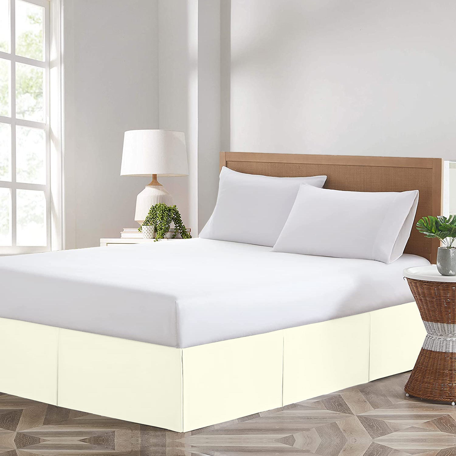 Luxury Ivory Magic Bed Skirt