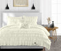 Ivory Ruffle Duvet Covers