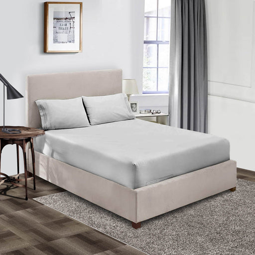 Light Grey Fitted Sheets