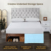 Luxury Light Blue Magic Bed Skirt