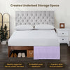 Luxury Lilac Magic Bed Skirt