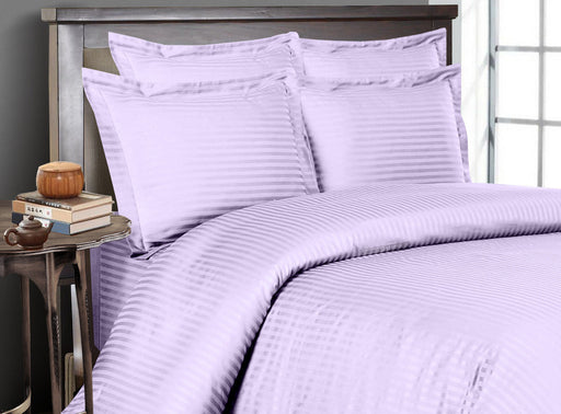 Lilac Stripe Bedding in a Bag