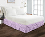 Lilac Pinch Bed Skirts