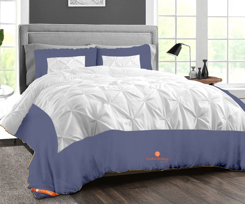 Best Selling Mediterranean Blue Half Pinch Comforter