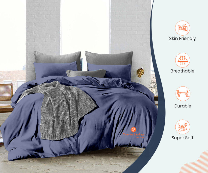 LUXURY MEDITERRANEAN BLUE DUVET COVER SET