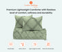 Moss Diamond Ruffle Comforter