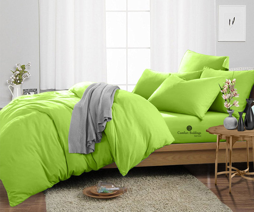 Parrot Green Duvet Cover