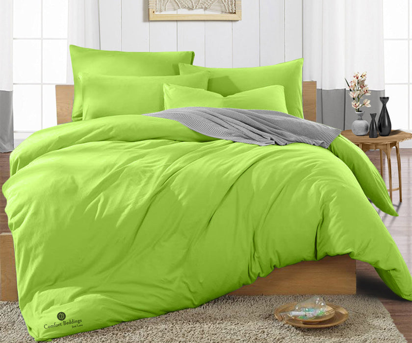 Parrot Green Duvet Cover