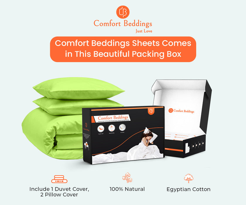 Parrot Green Duvet Cover