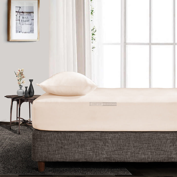 Peach Fitted Sheet Only